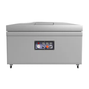 Вакуумный упаковщик DZ-800, однокамерный, 2 планки запайки, напольный