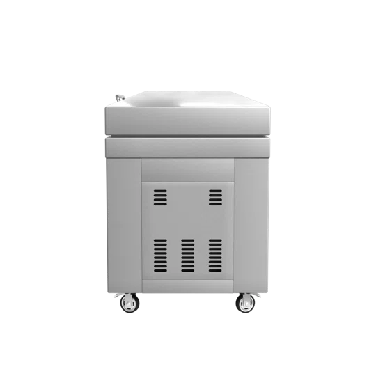 Вакуумный упаковщик DZ-800, однокамерный, 2 планки запайки, напольный