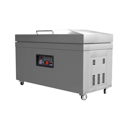 Вакуумный упаковщик DZ-800, однокамерный, 2 планки запайки, напольный