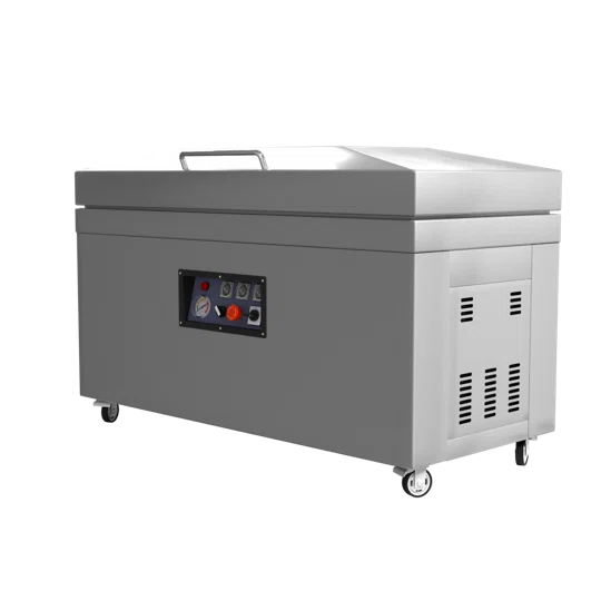 Вакуумный упаковщик DZ-800, однокамерный, 2 планки запайки, напольный