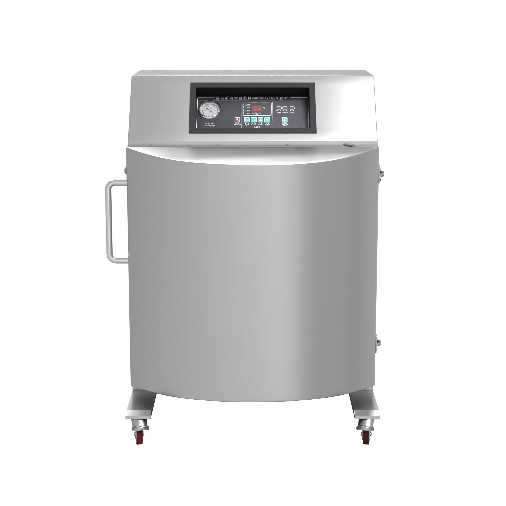 Вертикальный вакуумный упаковщик DZ-650/LG, однокамерный, большой