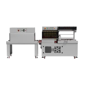 Термоусадочная линия DQL-5545A + SM-4525, автоматическая обрезка, запайка