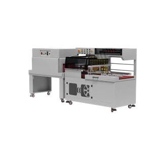 Термоусадочная линия DQL-5545A + SM-4525, автоматическая обрезка, запайка