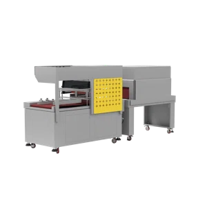 Термоусадочная линия DQL-5545A + SM-4525, автоматическая обрезка, запайка