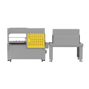 Термоусадочная линия DQL-5545A + SM-4525, автоматическая обрезка, запайка