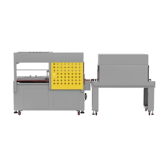Термоусадочная линия DQL-5545A + SM-4525, автоматическая обрезка, запайка