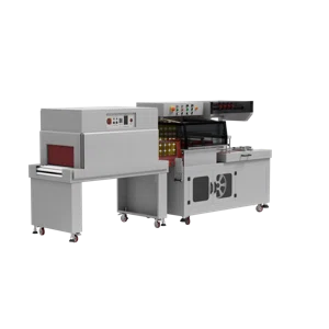 Термоусадочная линия DQL-5545A + SM-4525, автоматическая обрезка, запайка