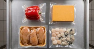 Вакуумный упаковщик DZQ-600/2SB GAS с газацией, двухкамерный