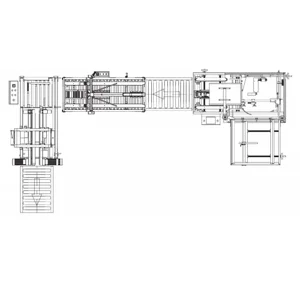 Автоматическая упаковочная линия FXJ-755H+FXJ-5050Z+DQKX-655