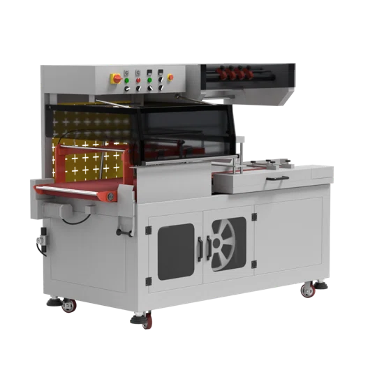 Упаковщик в термоусадочную пленку DQL-5545F, автоматический