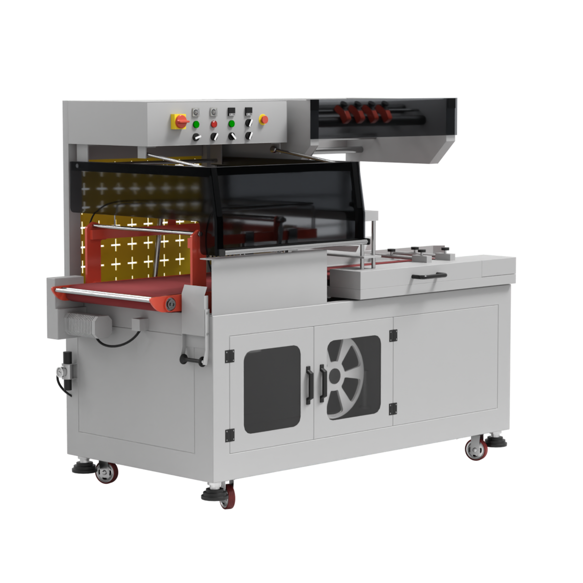 Упаковщик в термоусадочную пленку DQL-5545F, автоматический
