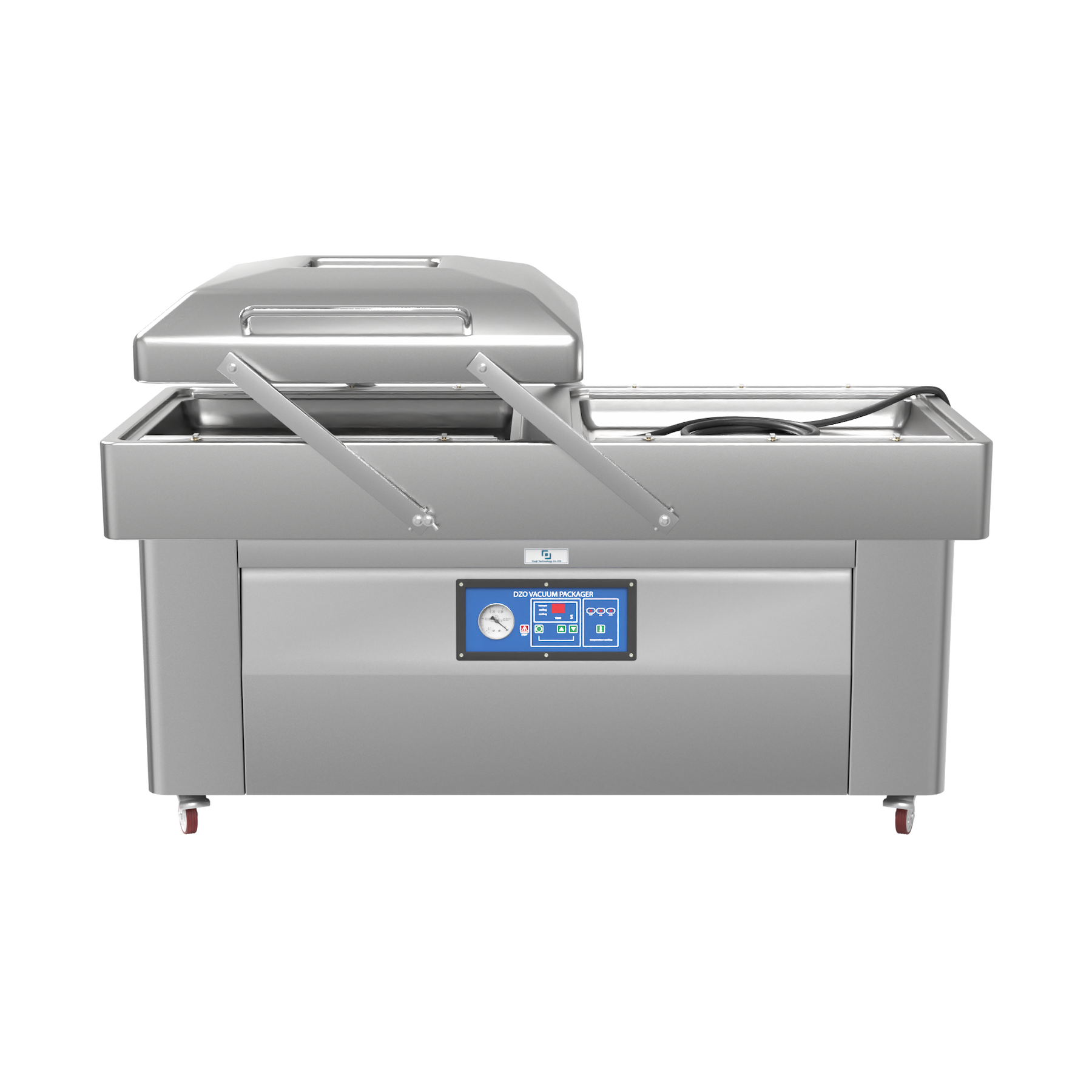 Вакуумный упаковщик DZQ-400/2SB GAS, двухкамерный с газонаполнением