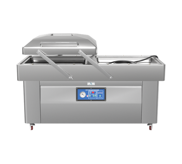 Вакуумный упаковщик DZQ-400/2SB GAS, двухкамерный с газонаполнением