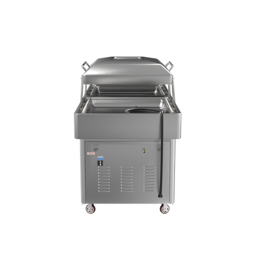 Вакуумный упаковщик DZQ-400/2SB GAS, двухкамерный с газонаполнением