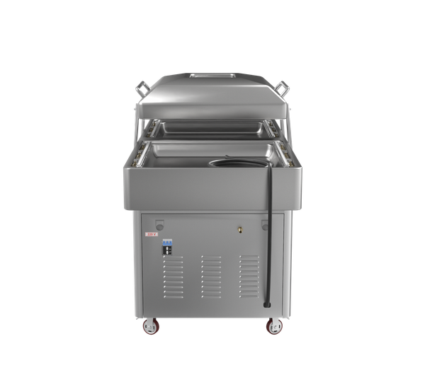 Вакуумный упаковщик DZQ-400/2SB GAS, двухкамерный с газонаполнением