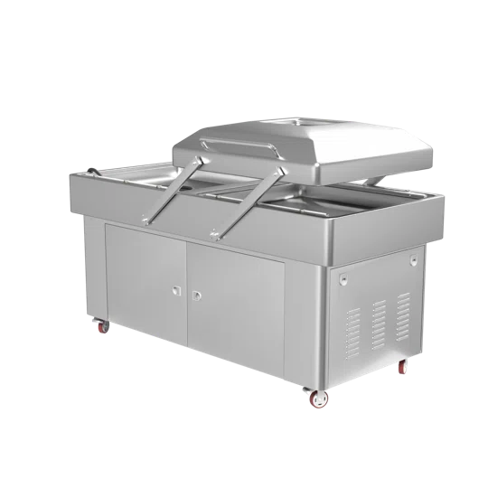 Вакуумный упаковщик DZQ-400/2SB GAS, двухкамерный с газонаполнением