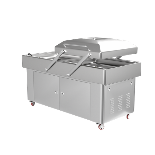 Вакуумный упаковщик DZQ-400/2SB GAS, двухкамерный с газонаполнением