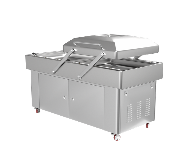 Вакуумный упаковщик DZQ-400/2SB GAS, двухкамерный с газонаполнением