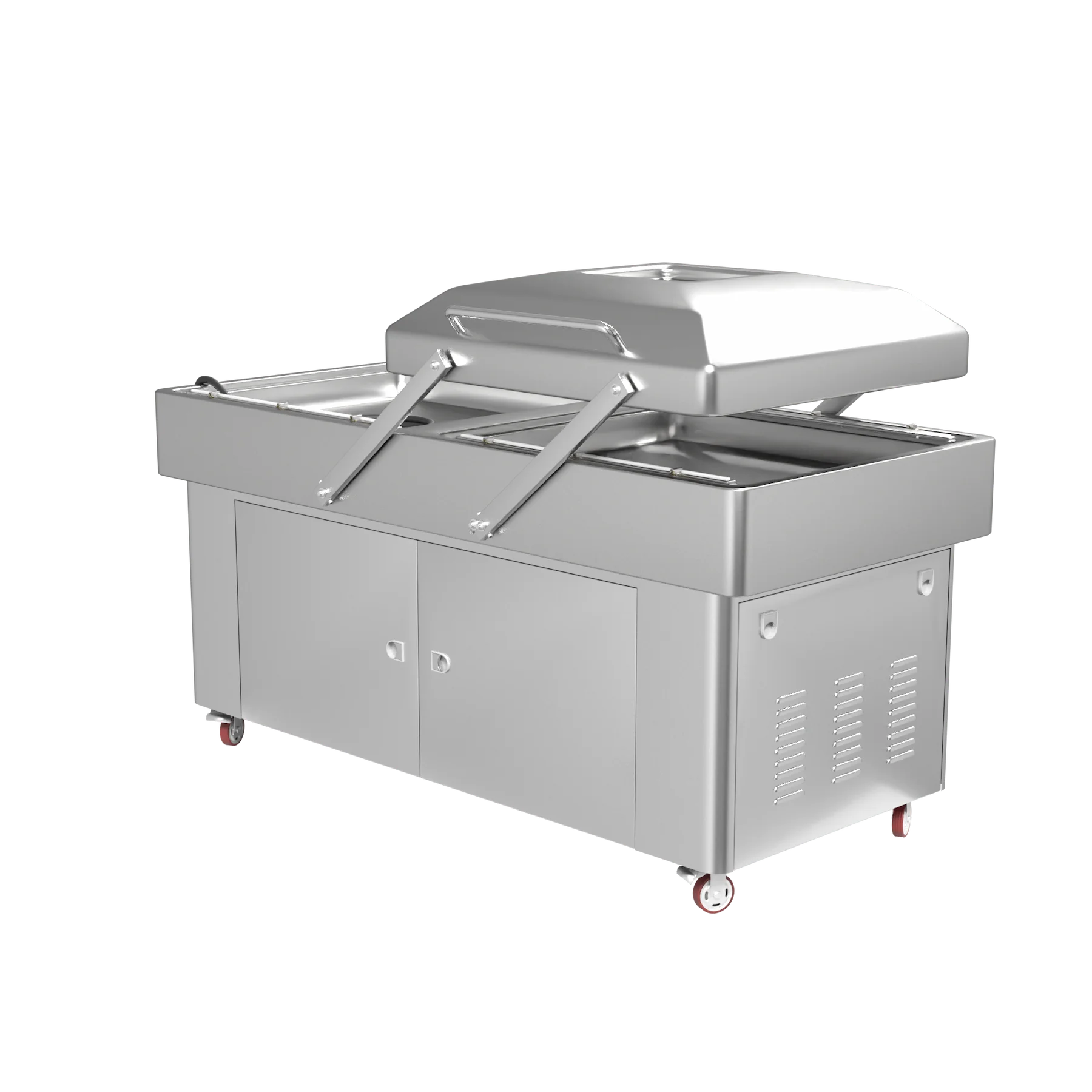 Вакуумный упаковщик DZQ-600/2SB GAS с газацией, двухкамерный