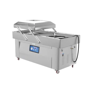 Вакуумный упаковщик DZQ-800/2SB GAS, двухкамерный с газацией