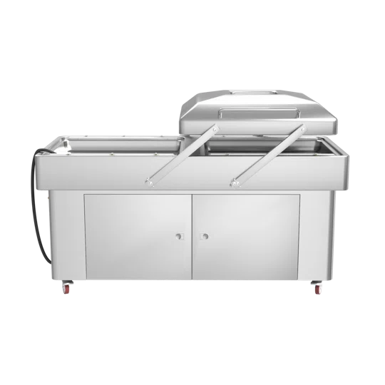 Вакуумный упаковщик DZQ-800/2SB GAS, двухкамерный с газацией