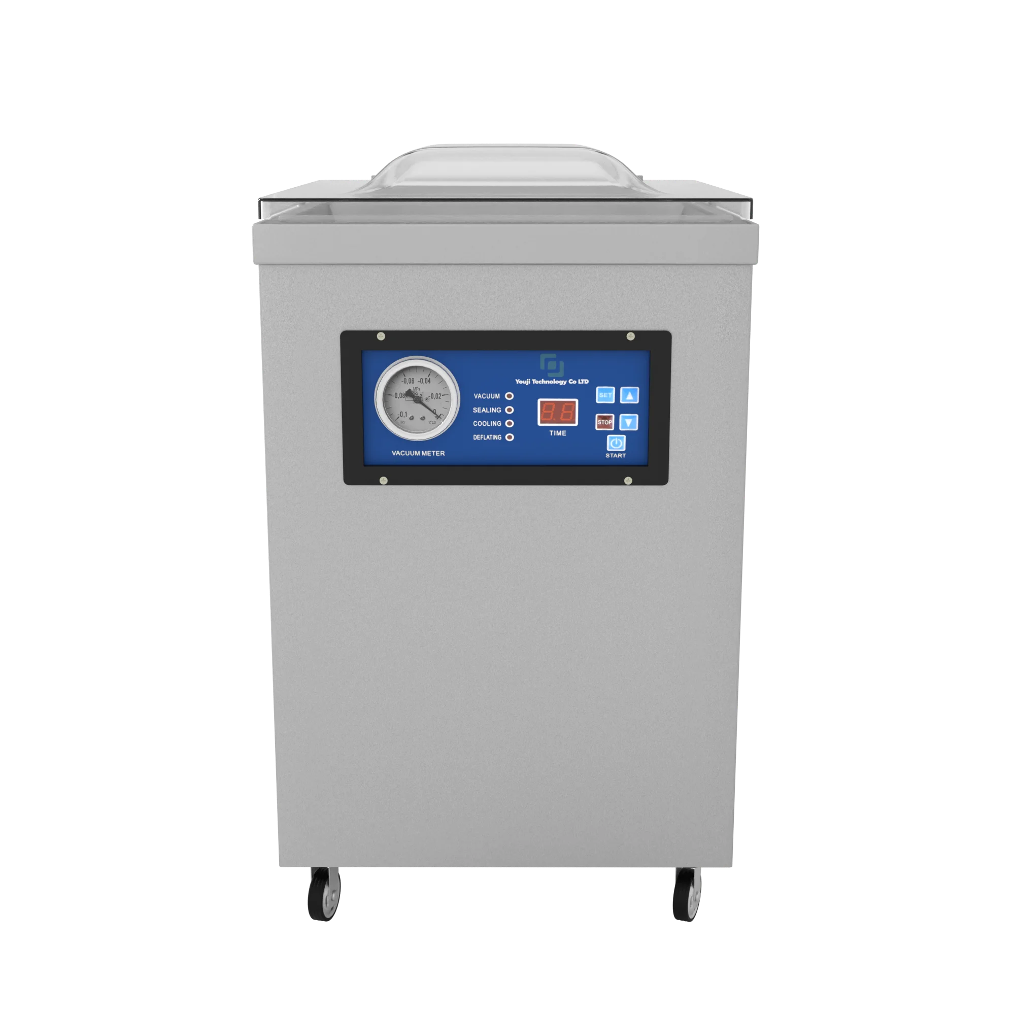 Вакуумный упаковщик DZQ-400E GAS, однокамерный с газацией