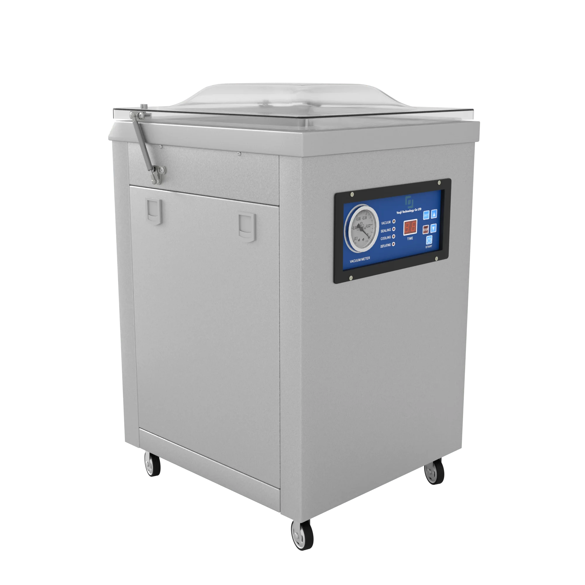 Вакуумный упаковщик DZQ-400E GAS, однокамерный с газацией