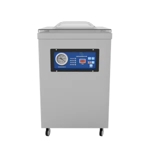 Вакуумный упаковщик DZQ-600E GAS с газацией, однокамерный