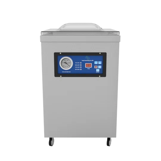 Вакуумный упаковщик DZQ-600E GAS с газацией, однокамерный