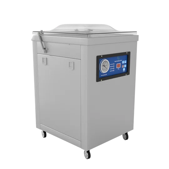 Вакуумный упаковщик DZQ-600E GAS с газацией, однокамерный