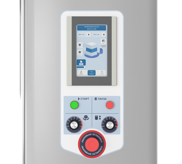 Паллетоупаковщик с Е-образной платформой BPW-2400E