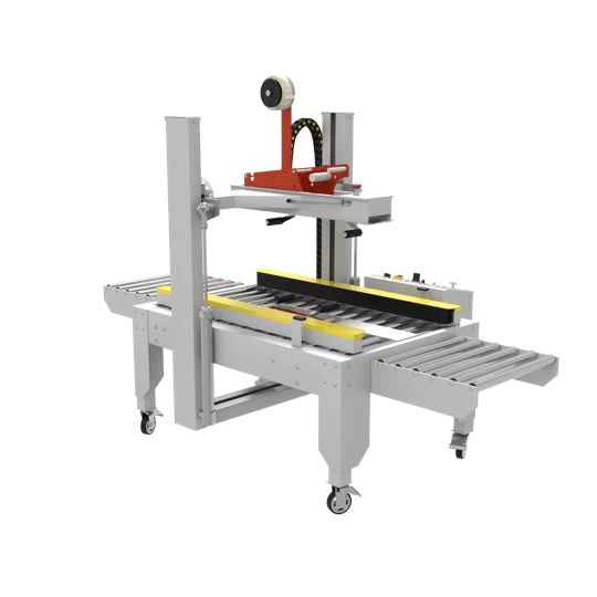 Заклейщик коробов FXJ-5050E, полуавтоматический, адаптивный