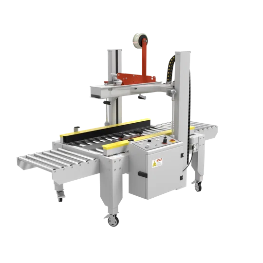 Заклейщик коробов FXJ-5050E, полуавтоматический, адаптивный