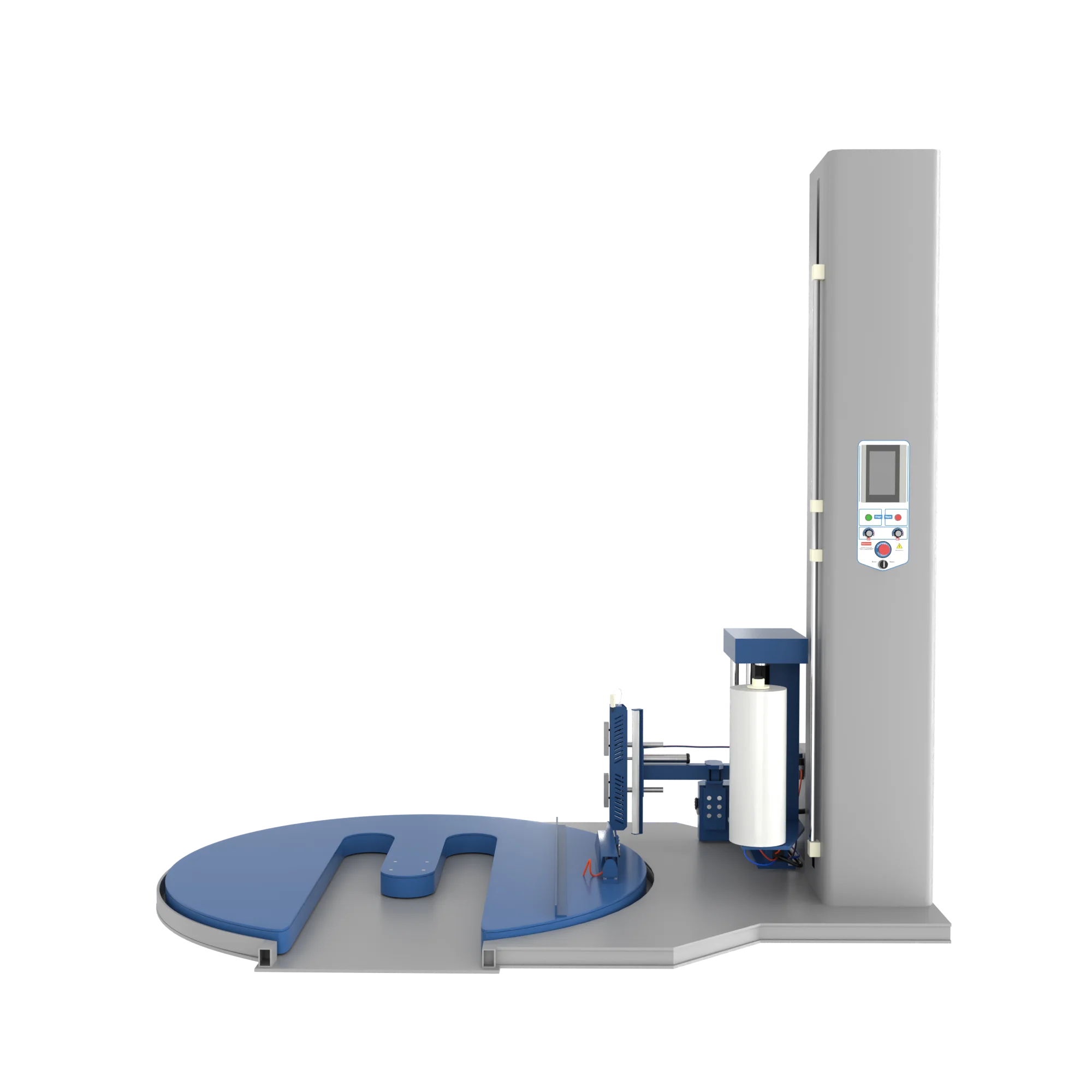 Паллетоупаковщик BPW-2000EA с автообрезкой и Е платформой