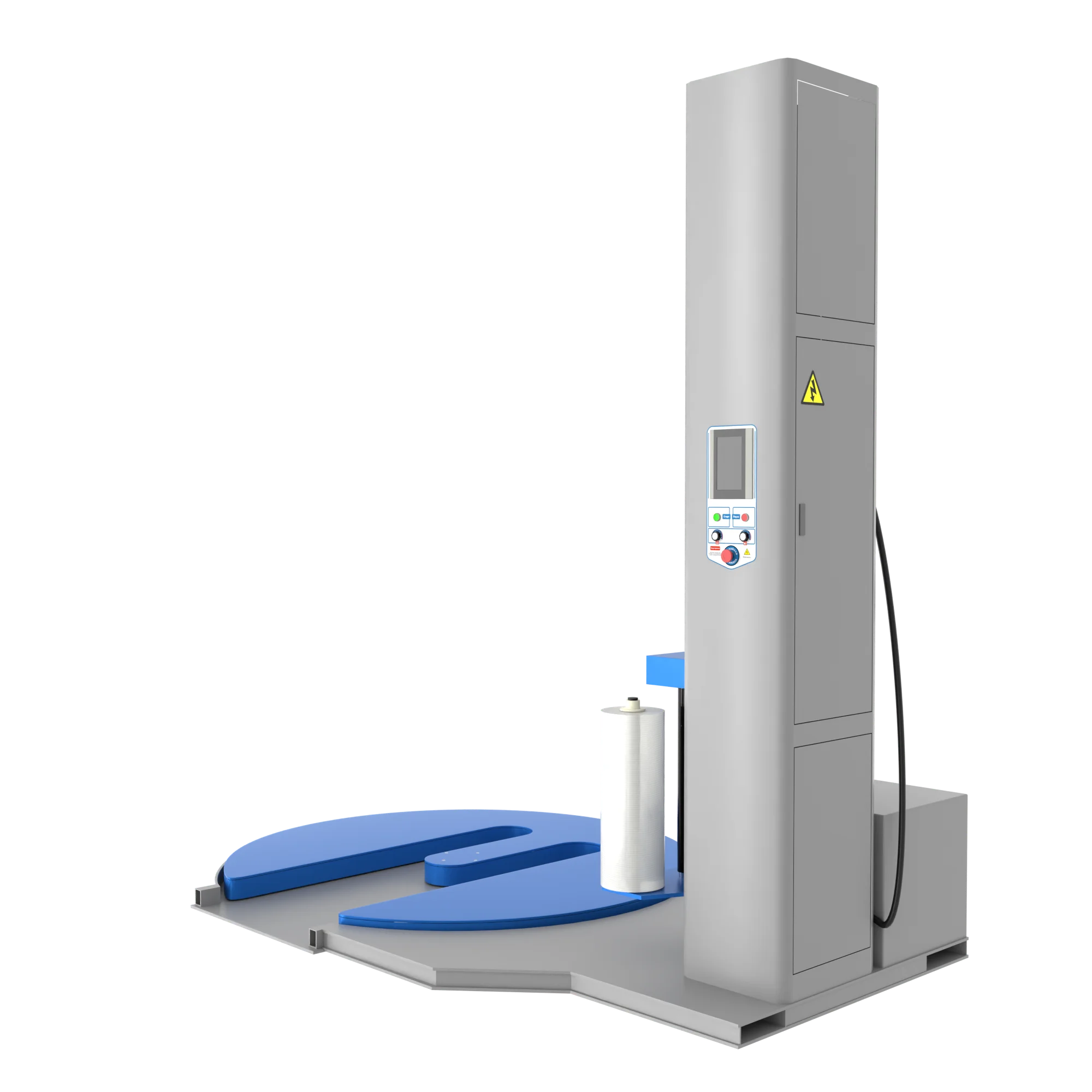 Паллетоупаковщик с Е-образной платформой BPW-2400E