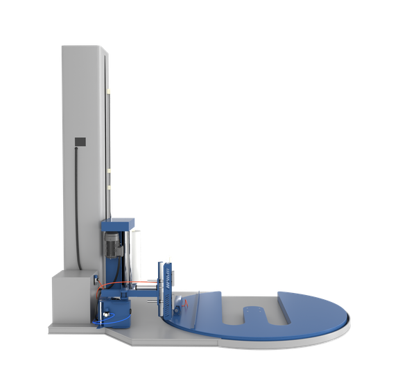 Паллетоупаковщик BPW-2400EA с автообрезкой и Е платформой