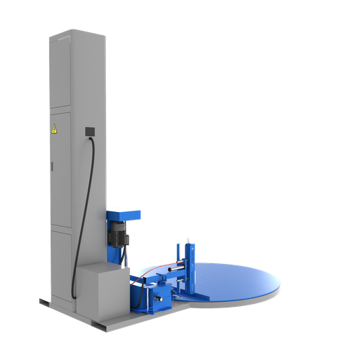 Паллетоупакощик с моторизированной кареткой и автоматической обрезкой стрейч BPW-2000A