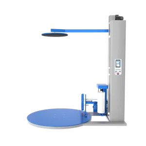 Паллетоупаковщик BPW-2400AC, прижимная плита, автоматическая обрезка