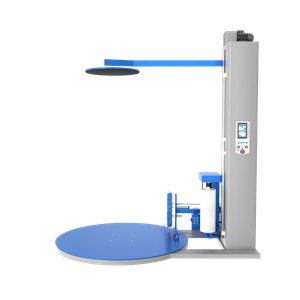Паллетоупаковщик BPW-2400AC, прижимная плита, автоматическая обрезка