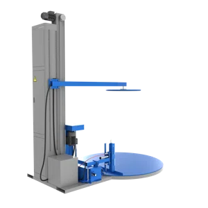 Паллетоупаковщик BPW-2000AC, прижимная плита, автоматическая обрезка