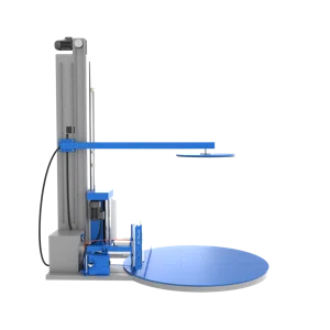 Паллетоупаковщик BPW-2400AC, прижимная плита, автоматическая обрезка