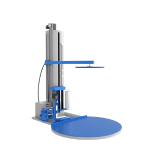 Паллетоупаковщик BPW-2000AC, прижимная плита, автоматическая обрезка