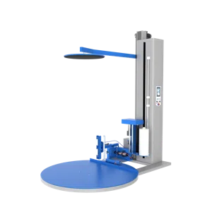 Паллетоупаковщик BPW-2400AC, прижимная плита, автоматическая обрезка
