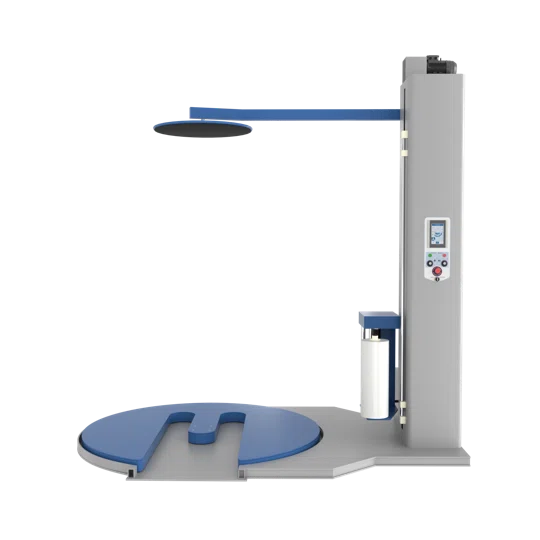 Паллетоупаковщик BPW-2400EC, прижимная плита, платформа под рохлю