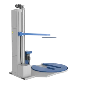 Паллетоупаковщик BPW-2400EC, прижимная плита, платформа под рохлю