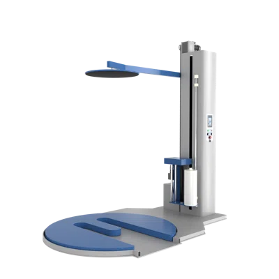Паллетоупаковщик BPW-2400EC, прижимная плита, платформа под рохлю