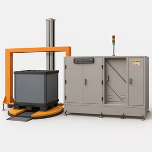 Паллетообмотчик со стреппинг-машиной LJ-DB700A+TP1650F-M