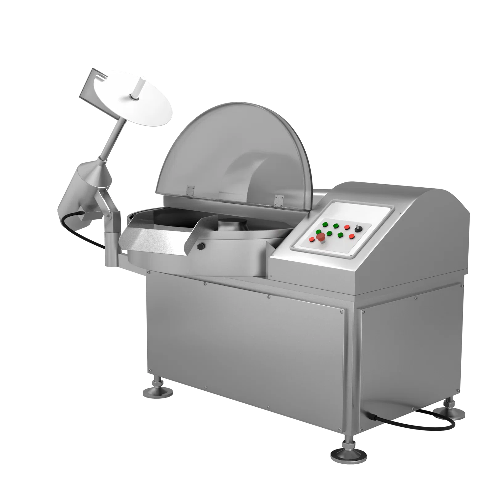 Куттер без вакуума SZB-125, промышленный