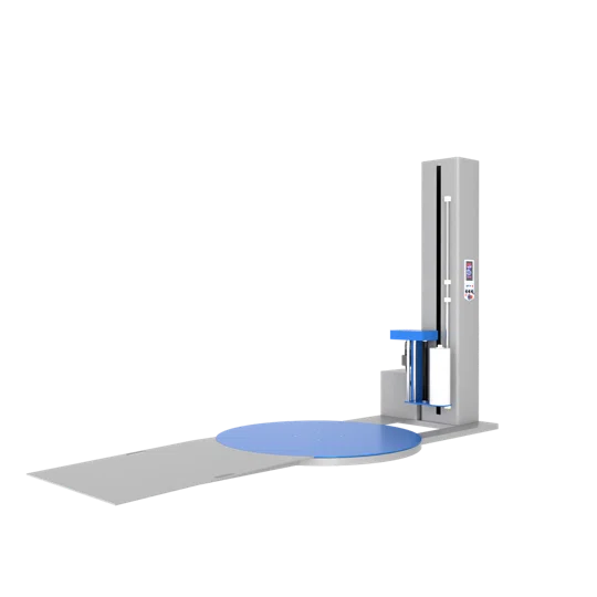 Паллетообмотчик BPW-2000 с подъездной рампой