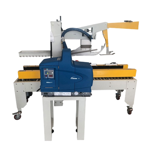 Заклейщик коробов горячим клеем FXJ-AT5050 с клеевой станцией Nordson